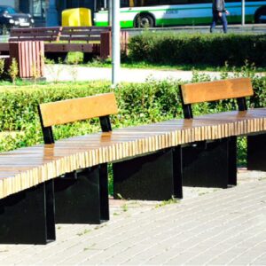 Скамья Дуга Малая со спинки